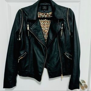 TECE Vegan Leather Jacket